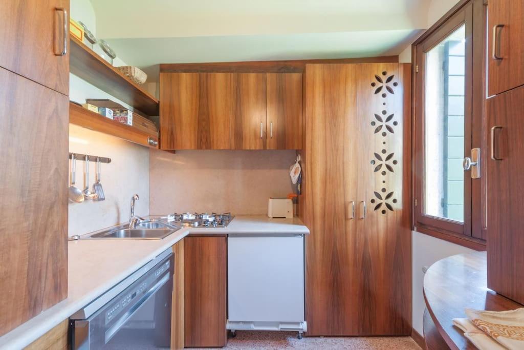 Ca' De La Comare, Relaxing And Elegant Apartment On Canal Grande Venezia Eksteriør bilde